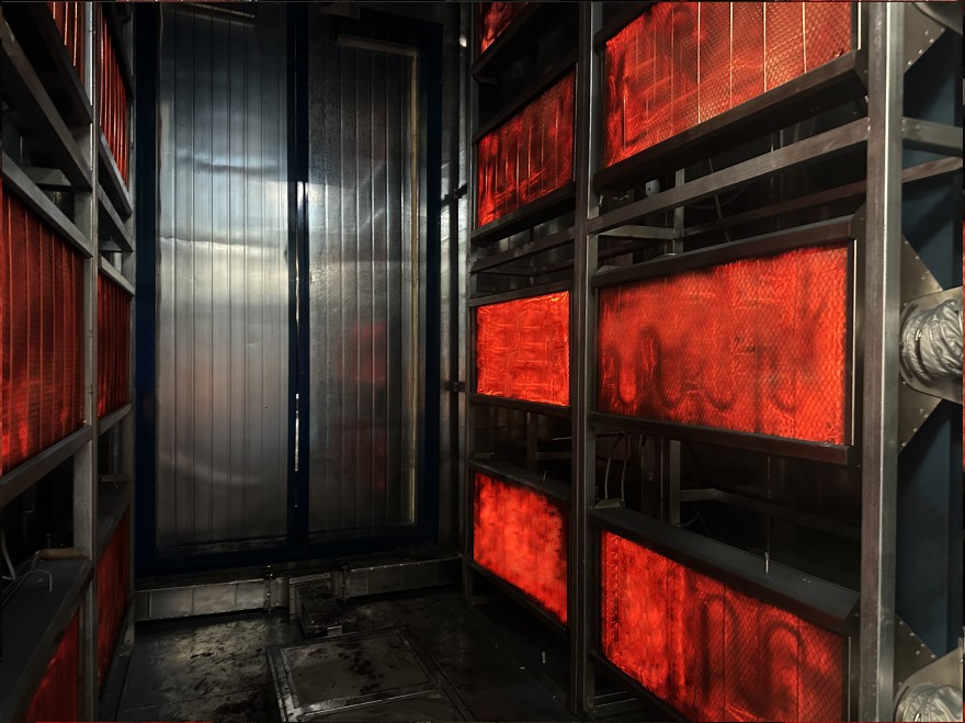 喜讯！安徽某项目燃气触媒催化红外炉成功验收！